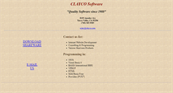 Desktop Screenshot of clayco.com